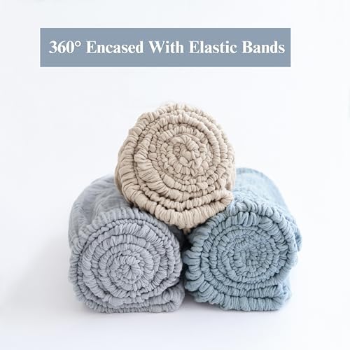3 Pack Muslin Changing Pad Covers - Image 7