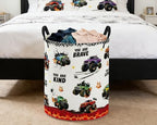 ESSME Laundry Basket, Monster Truck Hamper Collapsible Canvas Storage Bin - Image 5