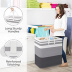 StorageRight Laundry Basket Hamper, 125L Collapsible Clothes Storage - Image 4