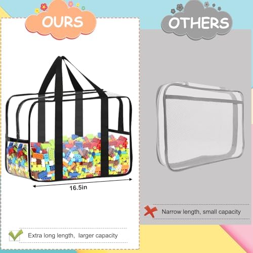 6 Pcs XXL Toy Storage Bags - Image 5