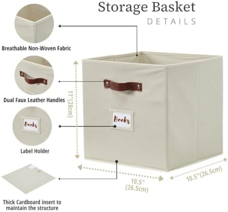 DECOMOMO Storage Bins, Cube Storage Bin - Image 3