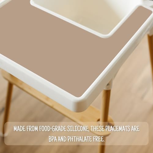High Chair Placemat for IKEA Antilop Baby High Chair, Silicone Placemats - Image 3