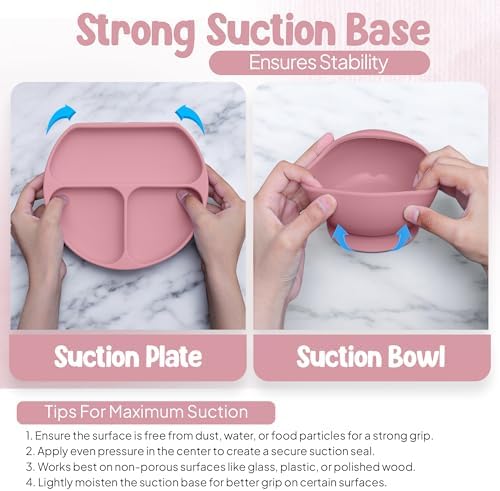 O'doe™ Silicone Baby Feeding Set, 17-Piece Baby Weaning Set BPA-Free - Image 3