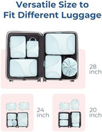 Bagsmart Compression Packing Cubes, Travel Bag Cruise Ship Essentials - Image 3