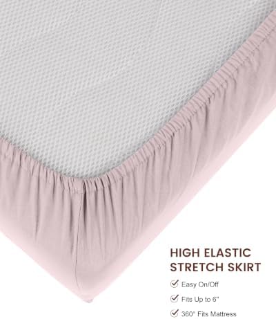 Pack and Play Sheets Fitted, Mini Crib Sheets 38x26 Inch - Image 5