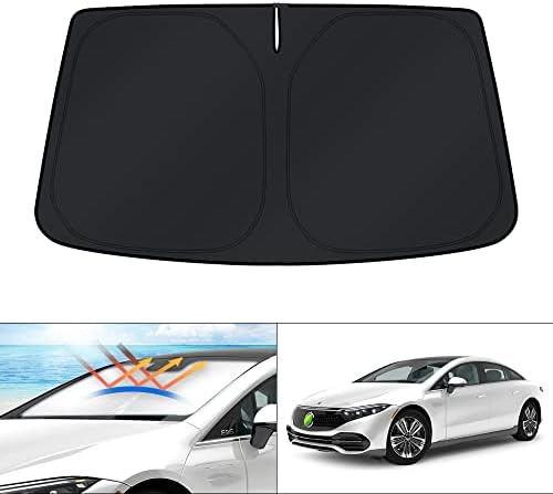 KUST Windshield Sun Shade for Mercedes-Benz EQS Accessories 2022-2024 2025 by KUST