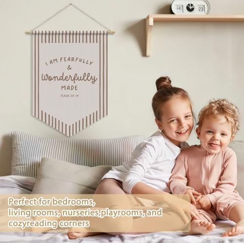 Christian Nursery Decor, I Am Fearfully and Wonderfully Made - Image 3