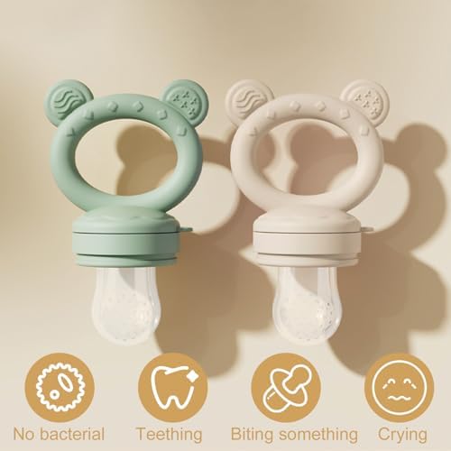Baby Breastmilk Popsicle Molds & Baby Fruit Feeder, Infant Food Freezer Tray - Image 3