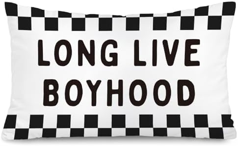 Long Live Boyhood 12x20 Pillow Cover by Unknown