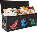 Extra Large Toy Box with Lid, Dinosaur Collapsible Toy Storage by Uniency