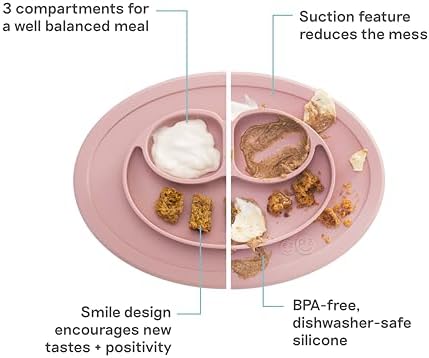 ezpz Mini Mat - 6-12 Months+ - Supports Baby-Led Weaning - Image 2