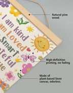 You found a duck I Am Kind Inspirational Wall Art, Positive Affirmations - Image 4