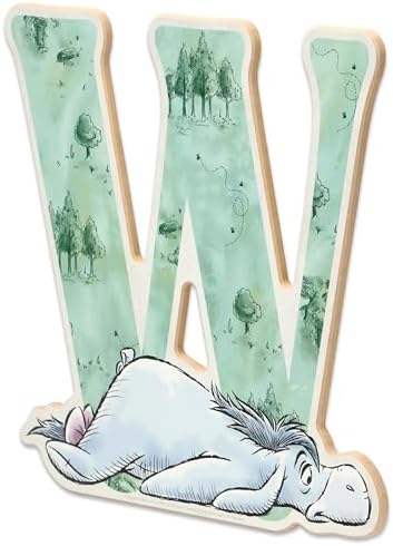Disney Winnie the Pooh Letter W Wood Wall Decor - Image 2