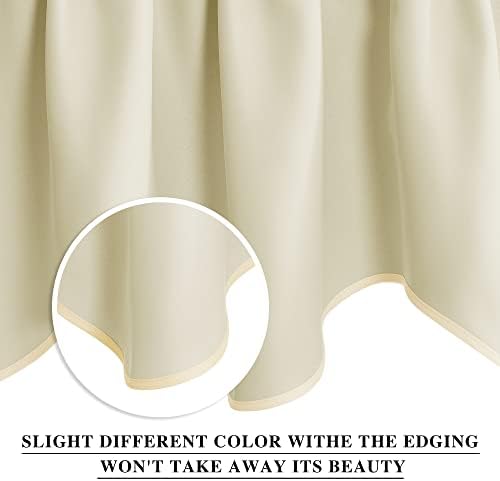 NICETOWN 4 Panels Blackout Curtain Valances - Image 6