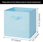 GRANNY SAYS 13 Inch Cube Storage Bins, Pastel Color - Image 6