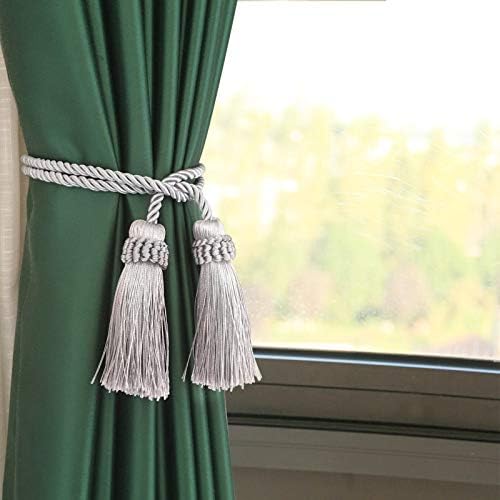 Curtain Tiebacks Handmade Curtain Holdbacks Rope - Image 4