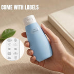 DEWSENSI Travel Bottles for Toiletries 6 Pack, Leakproof 2 oz TSA Approved - Image 5