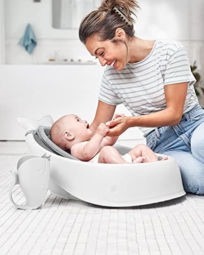 Skip Hop Baby Bath Rinse Cup MOBY Tear-free Waterfall Rinser White Age 0+ - Image 6