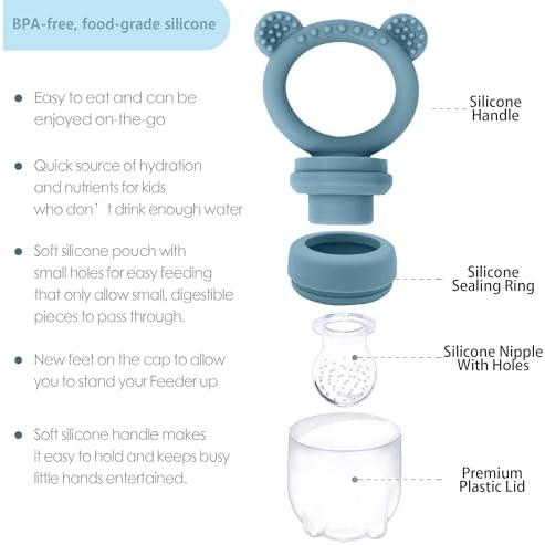 BigSpinach Silicone Baby Food Freezer Tray - Image 5