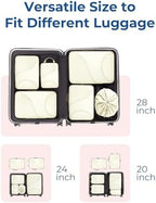Bagsmart Compression Packing Cubes, Travel Bag Cruise Ship Essentials - Image 3