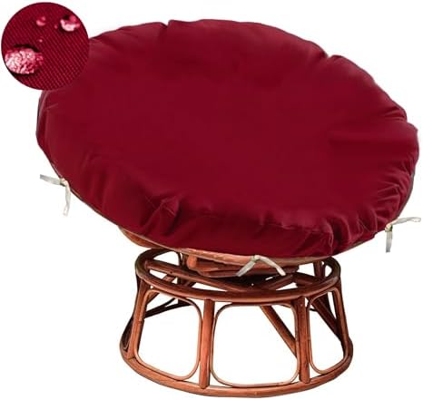 Papasan Cushion Cover Only, 55in Outdoor Indoor Papasan Chair Cushion Cover by Sqodok