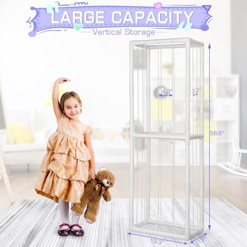Stuffed Animal Storage Zoo Holder Space Save, PVC Stuffed Animal Organizer - Image 3