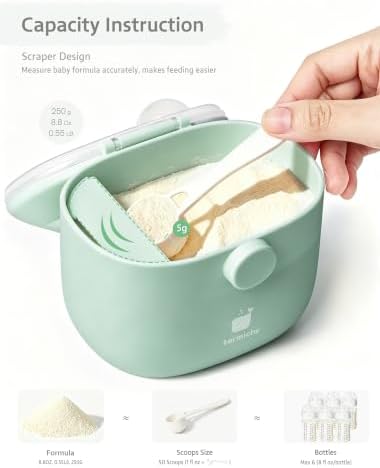 Termichy Baby Formula Dispenser On the Go: Portable Container - Image 3