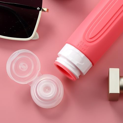 Mrsdry Travel Bottles for Toiletries, Tsa Approved 3oz Travel Size Containers - Image 5