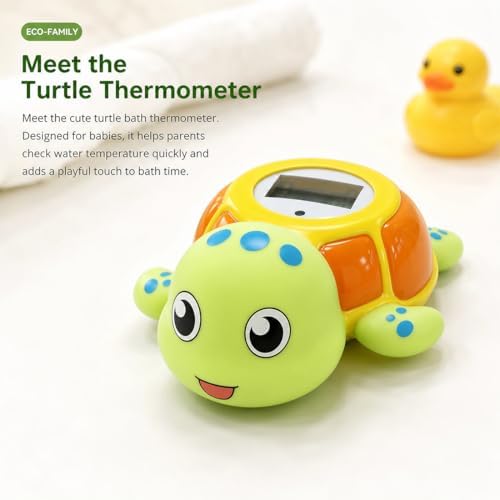 Lying Turtle Water Proof Baby Bath Thermometer - Image 3