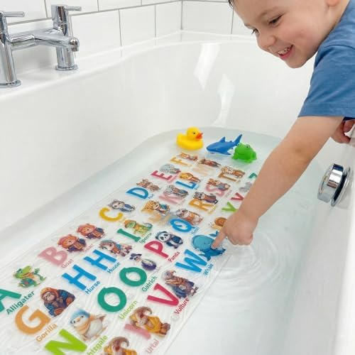 Cute Cartoon Non-Slip Bath Mat for Tub by ShineCozy