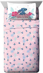 Disney Lilo & Stitch Twin Comforter Set, 5 Piece Reversible Bed in a Bag - Image 3