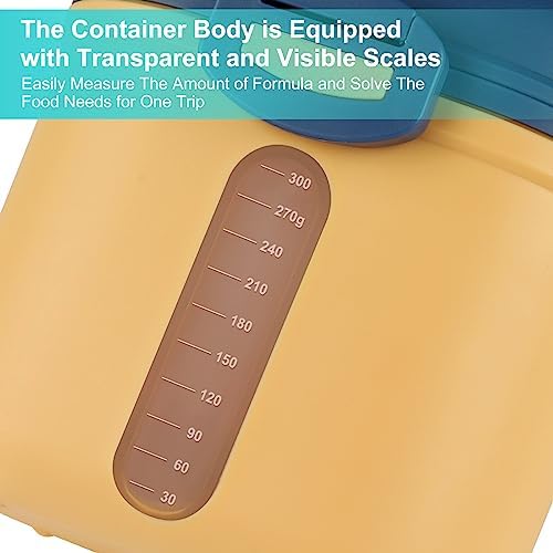 Accmor Baby Formula Dispenser On The Go, Portable Milk Powder Formula Dispenser - Image 2