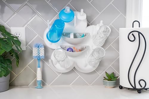 The Bottle Blossom- Wall Mounted Baby Bottle Drying Rack - Image 4