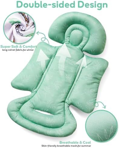 BOMOLOUR Infant Car Seat Insert - Image 2