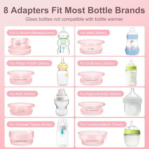 Portable Bottle Warmer for Travel, Cordless Baby Bottle Warmer, Rechargeable - Image 2