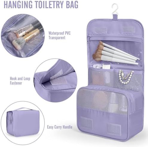 Veken 10 Set Packing Cubes for Travel Essentials, Suitcase Organizer Bags in 4 - Image 3