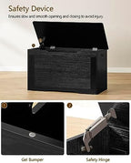 usikey 29.5” Storage Chest, Toy Box - Image 6