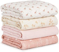 Muslin Swaddle Blankets for Newborn, Cotton Receiving Blanket by CivaruaKids