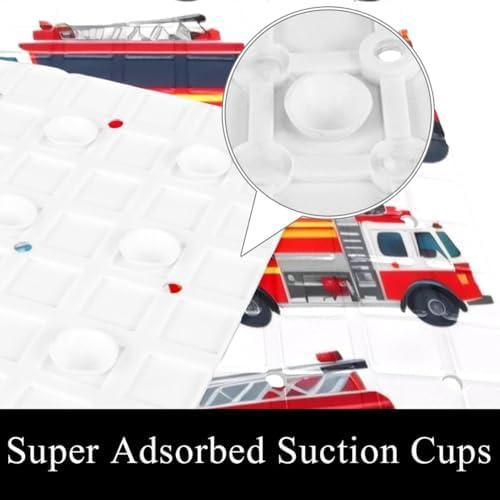 Bath Tub Shower Mat, Washable Bathtub Floor Mats, Suction Cups and Drain Holes - Image 3