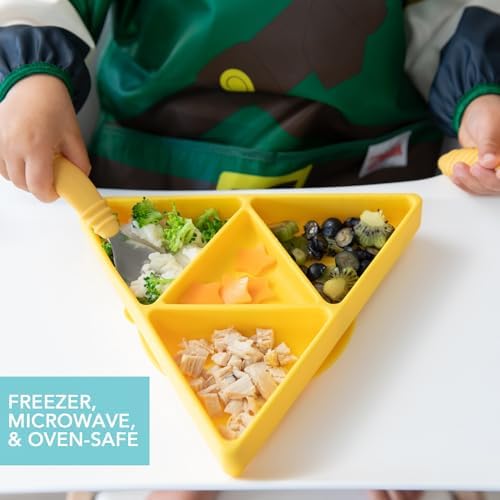 Bumkins Toddler and Baby Suction Plate, Silicone Grip Dish, Babies and Kids - Image 4