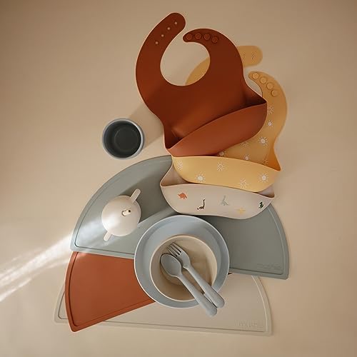 mushie Silicone Placemat for Kids | BPA-Free Non-Slip Design - Image 5