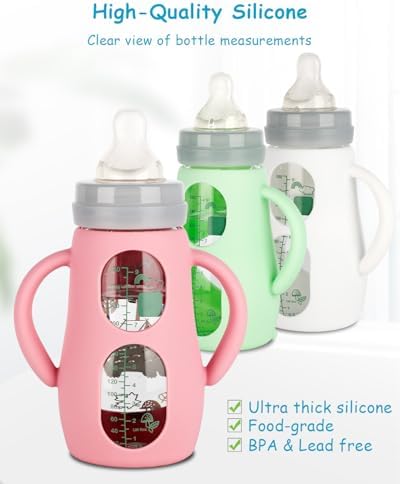 3 Pack Silicone Sleeves for MAM Baby Bottles - Image 3