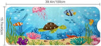 LNOND Bath Mat for Tub for Kids, Sea Turtle Bathtub Mat, Kids Bath Mats for - Image 3
