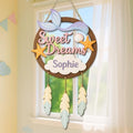 Mermaid Dreamcatcher Custom Wooden Signs – Custom Ocean Theme Wood Wall Art by Unknown