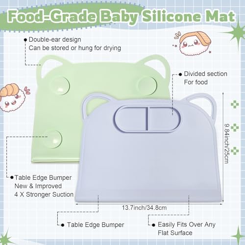 Domensi Silicone Suction Placemats - Image 2