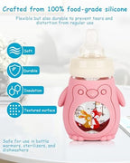 3 Pack Silicone Sleeves for MAM Baby Bottles - Image 2