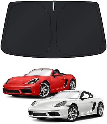 KUST Windshield Sun Shade for 2017-2023 Porsche Boxster/Cayman 718 Accessories by KUST