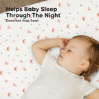 2pk Mini Crib Sheets Fitted 38x26 Pack N Play Mattress Sheet - Image 5