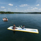 Rave Sports Inflatable Aqua Mat, Platform and Swim Dock - Image 4
