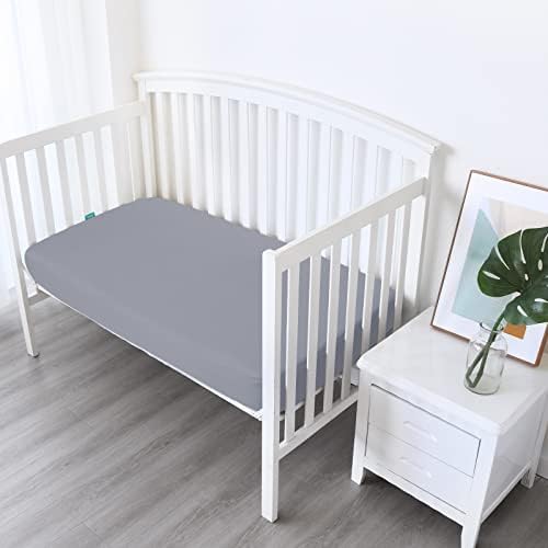 4-Pack Fitted Crib Sheets for Boys and Girls - Image 2